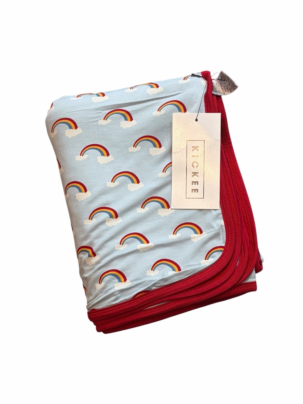 🆕 Kickee Pants Bamboo Rainbow Toddler Blanket